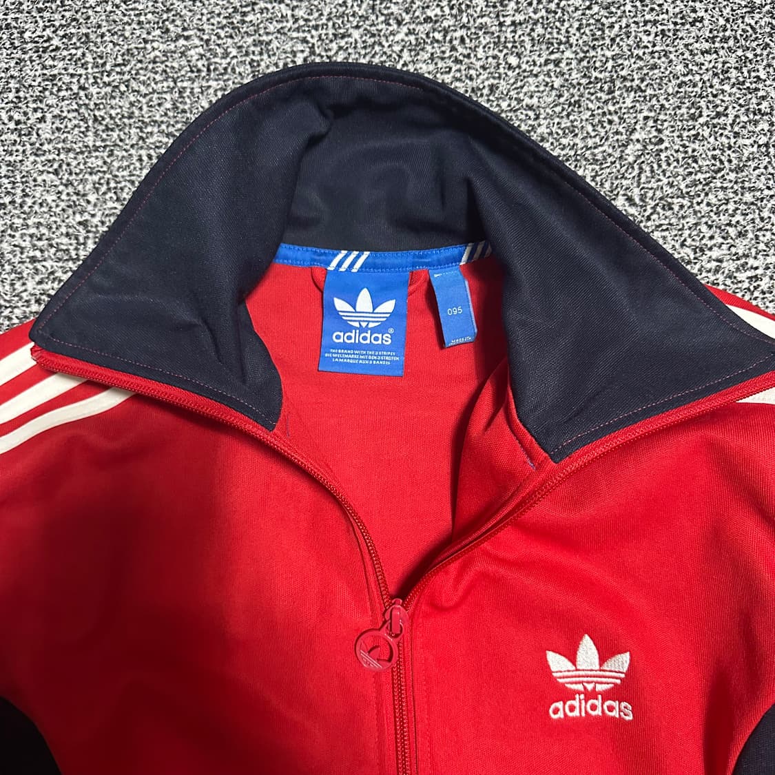 (95) 아디다스 삼선 유로파 트랙탑 져지 레드 상품이미지2