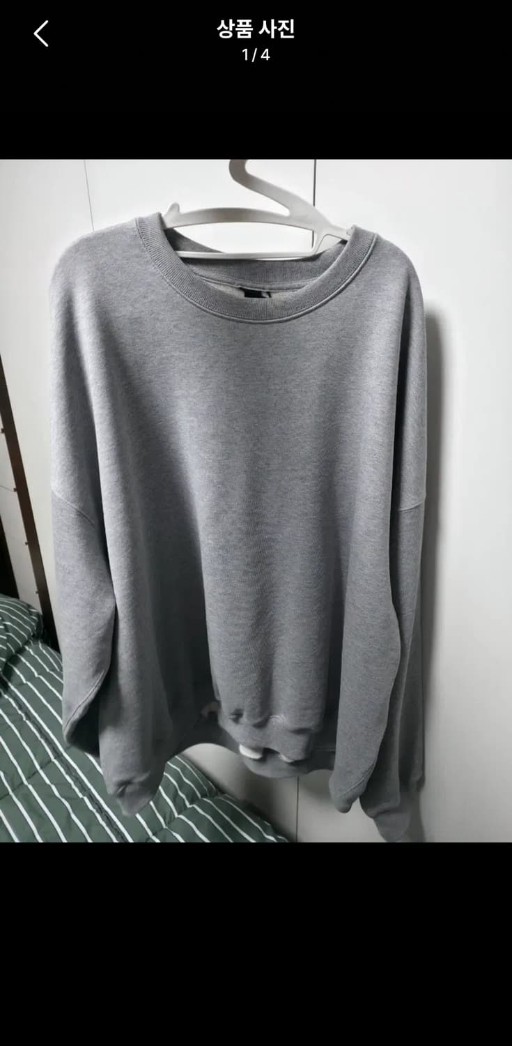 (m)모이프 배기 스웻 맨투맨 moif 상품이미지1