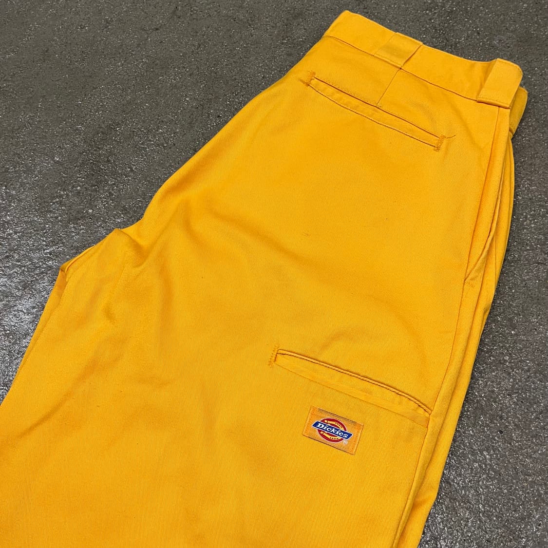 00s 디키즈 더블니 옐로우 (32“) 상품이미지5