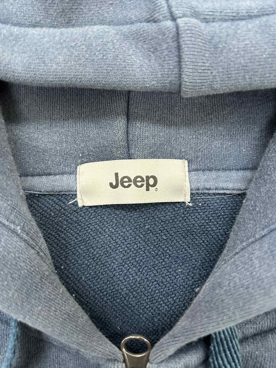 Jeep 지프 네이비  스웻 후드집업 희귀져지(105) 상품이미지4