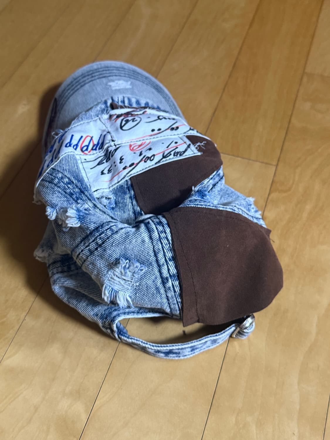 PAX00100 워싱 데님 볼캡 상품이미지2