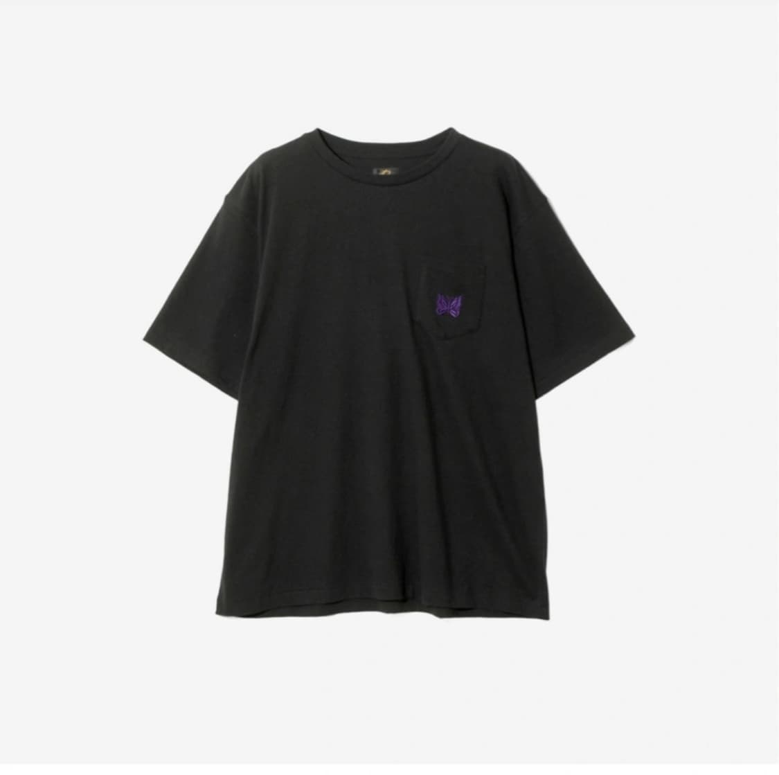 니들스 빠삐용 포켓 티셔츠 블랙 M 새상품 상품이미지1