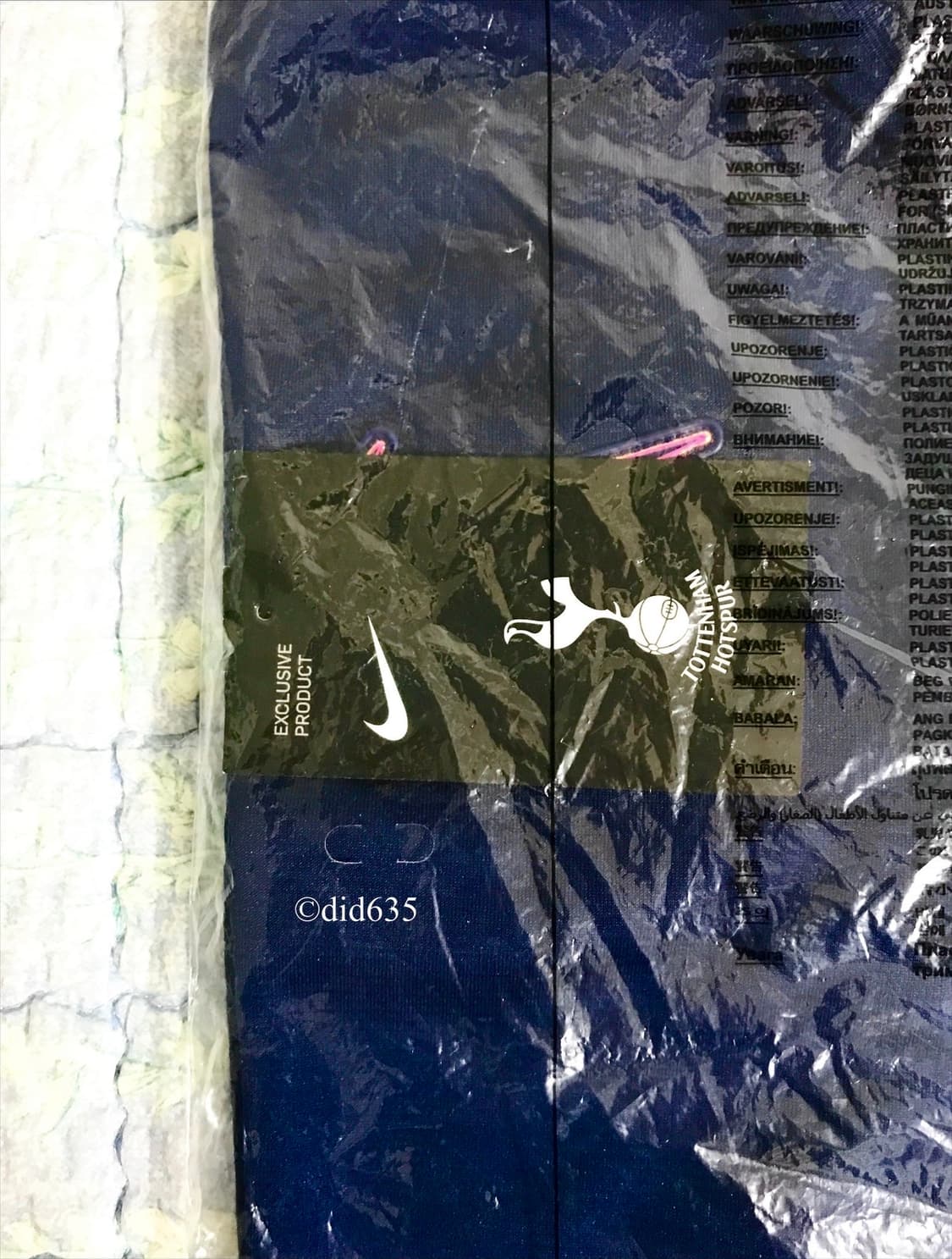 (해외 L) 19-20 토트넘 스트라이크 트레이닝탑 반팔 포장새제품 판매 상품이미지5