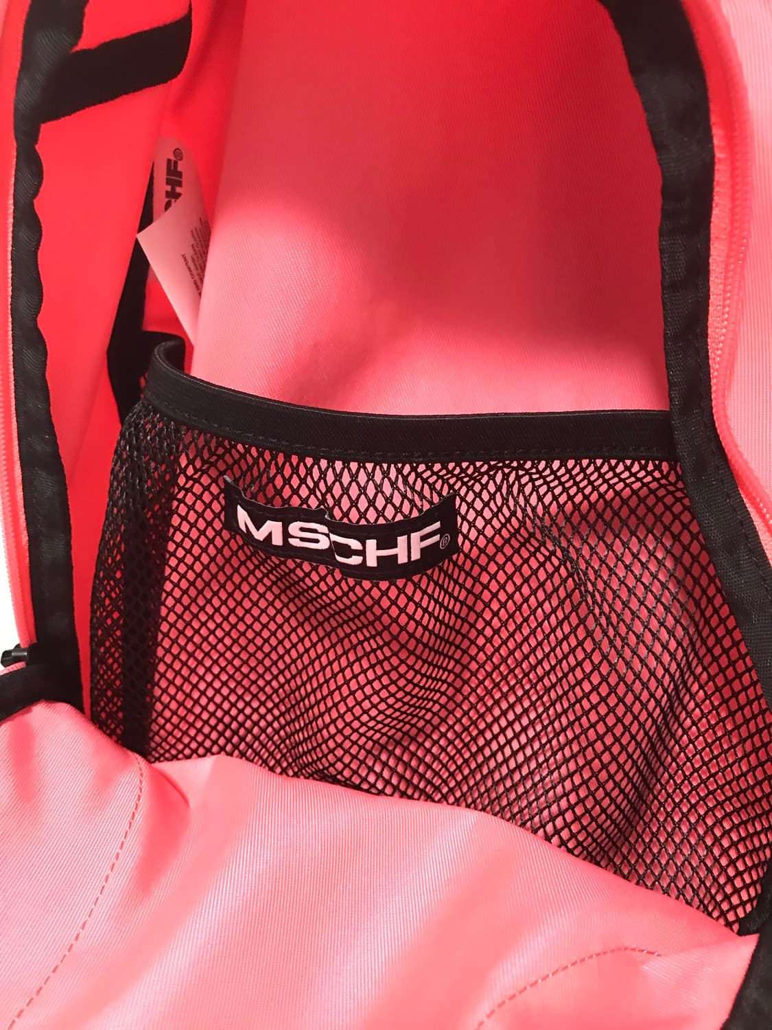 미스치프 롬버스 백팩 핑크 상품이미지5