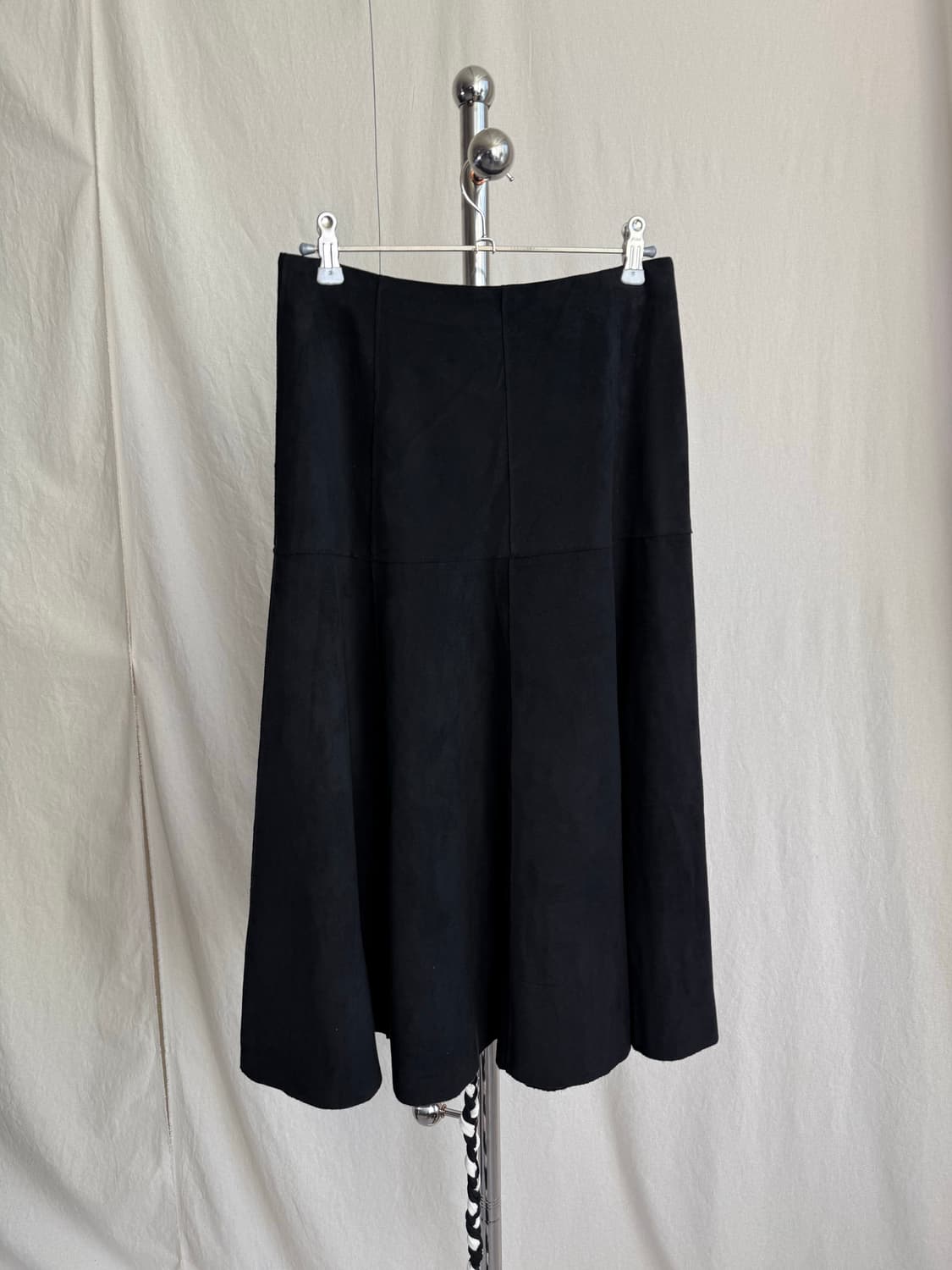 Harmonica 스웨이드 롱 스커트 상품이미지4