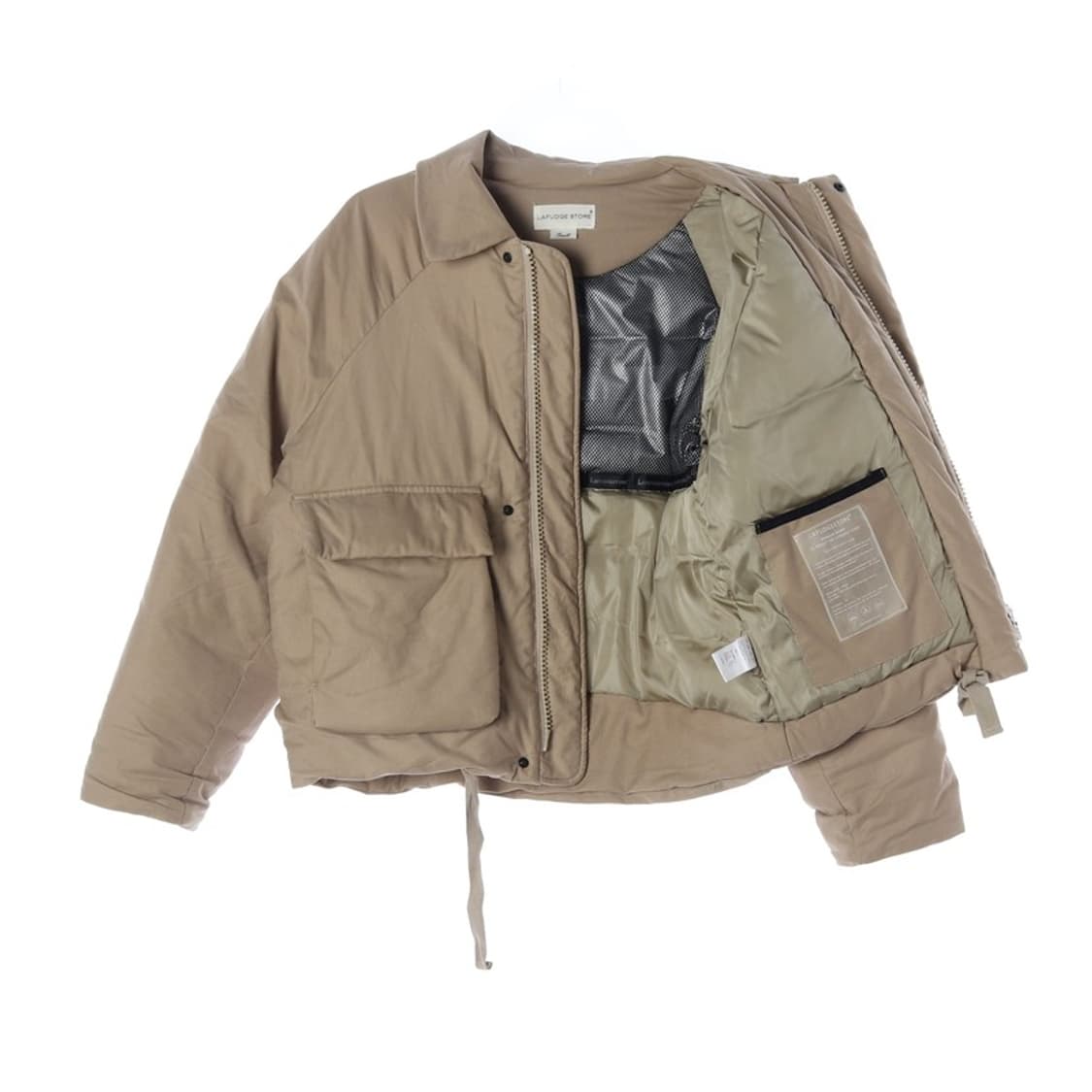 라퍼지스토어 베이지 숏패딩 S 상품이미지2