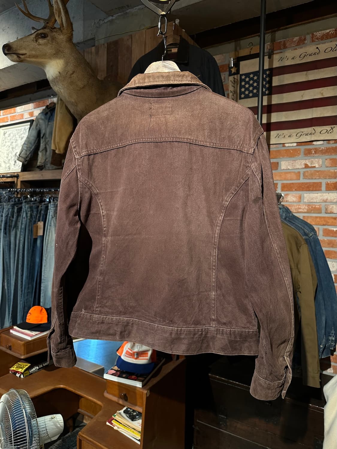 70s USA LEE Western Moleskin Jacket 상품이미지7