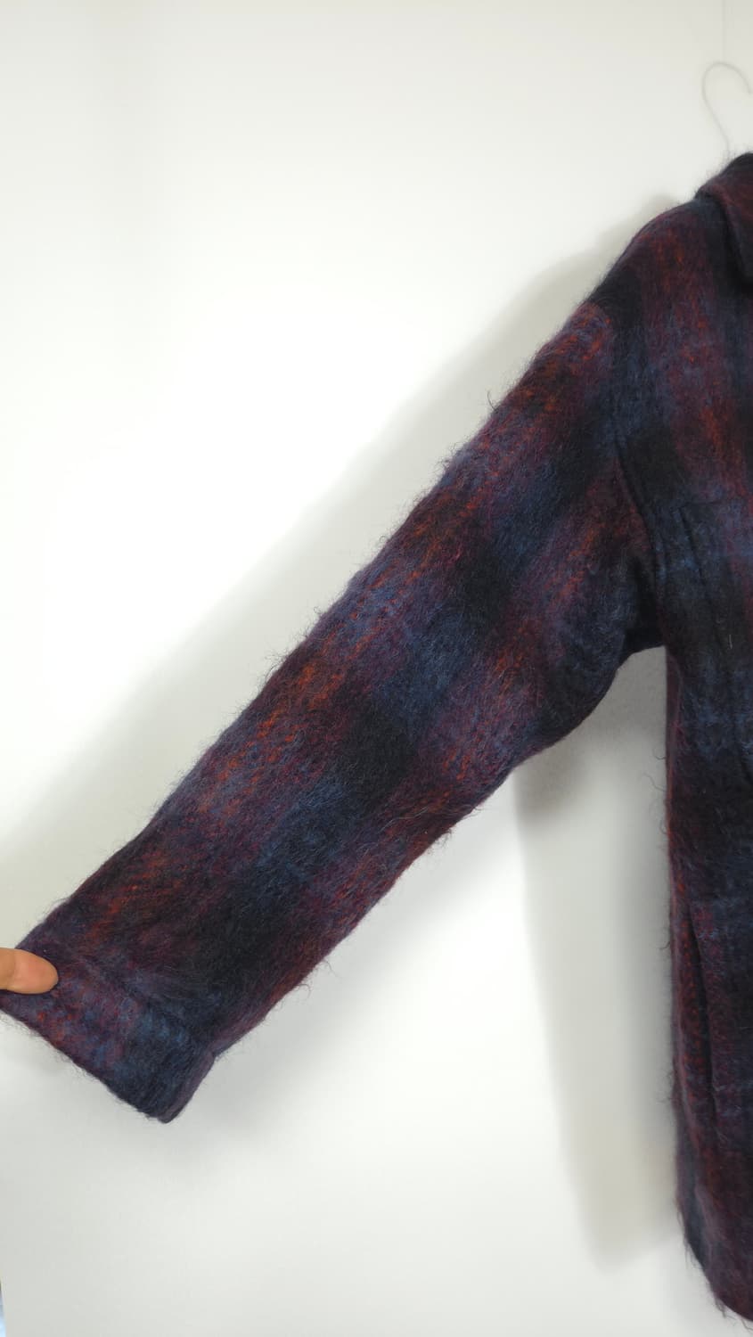 바네사브루노 모헤어 체크 자켓 코트 S 사이즈 상품이미지5