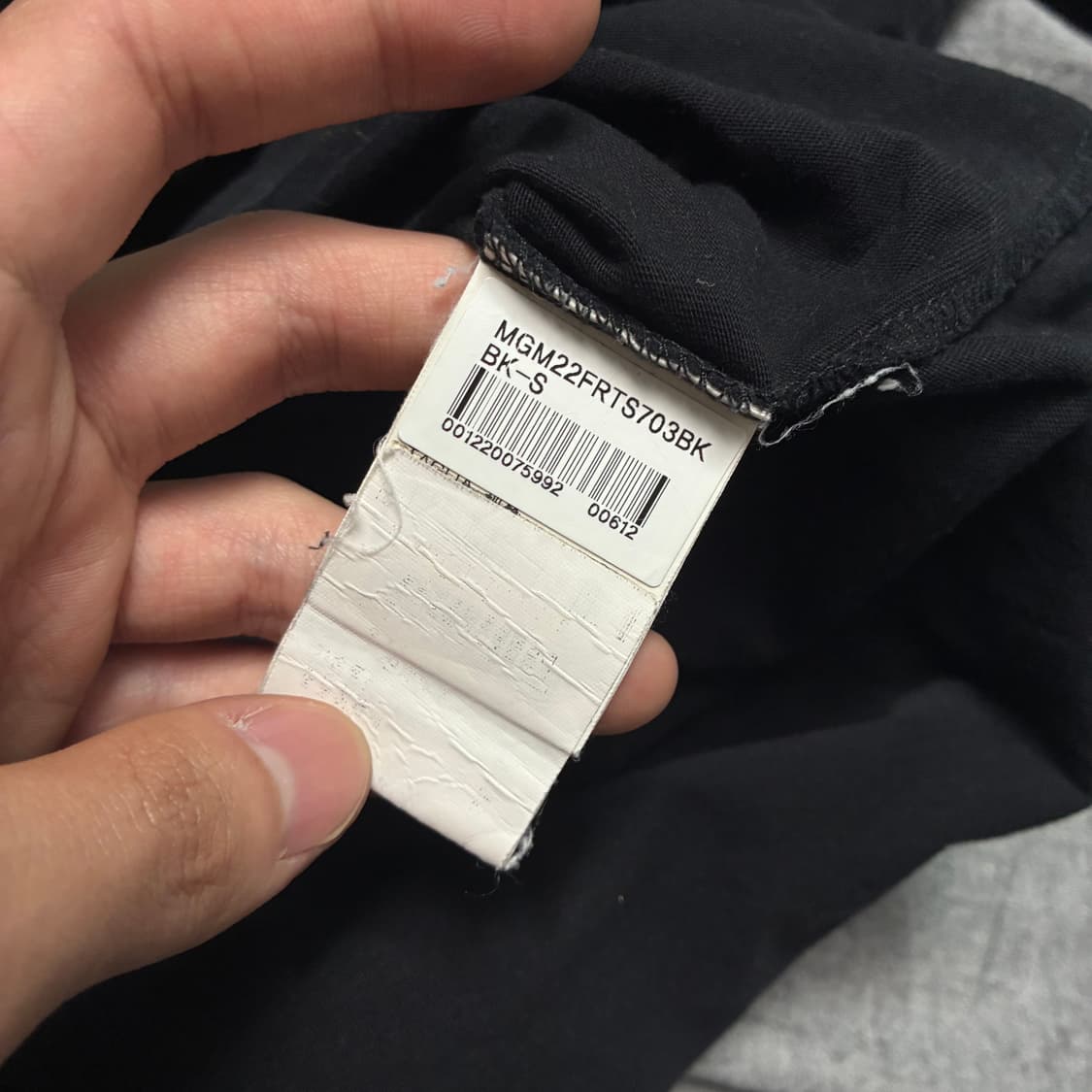 msgm 빅로고 반팔 상품이미지5