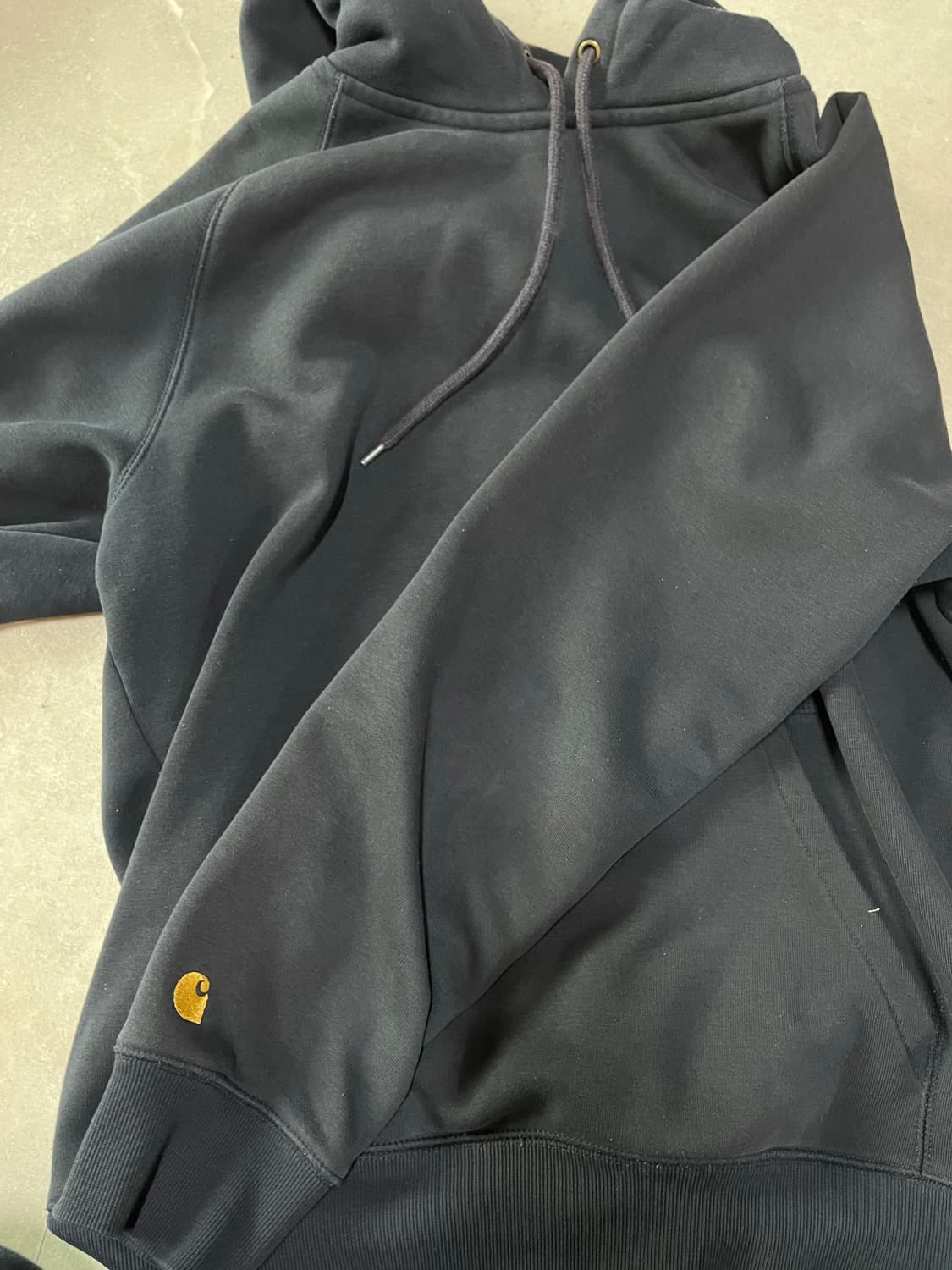 칼하트 윕 네이비 후드티 상품이미지1