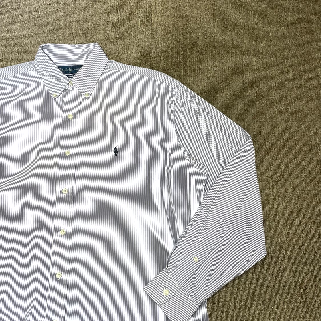 (M) POLO 폴로 랄프로렌 스트라이프 셔츠 블레이크 상품이미지4