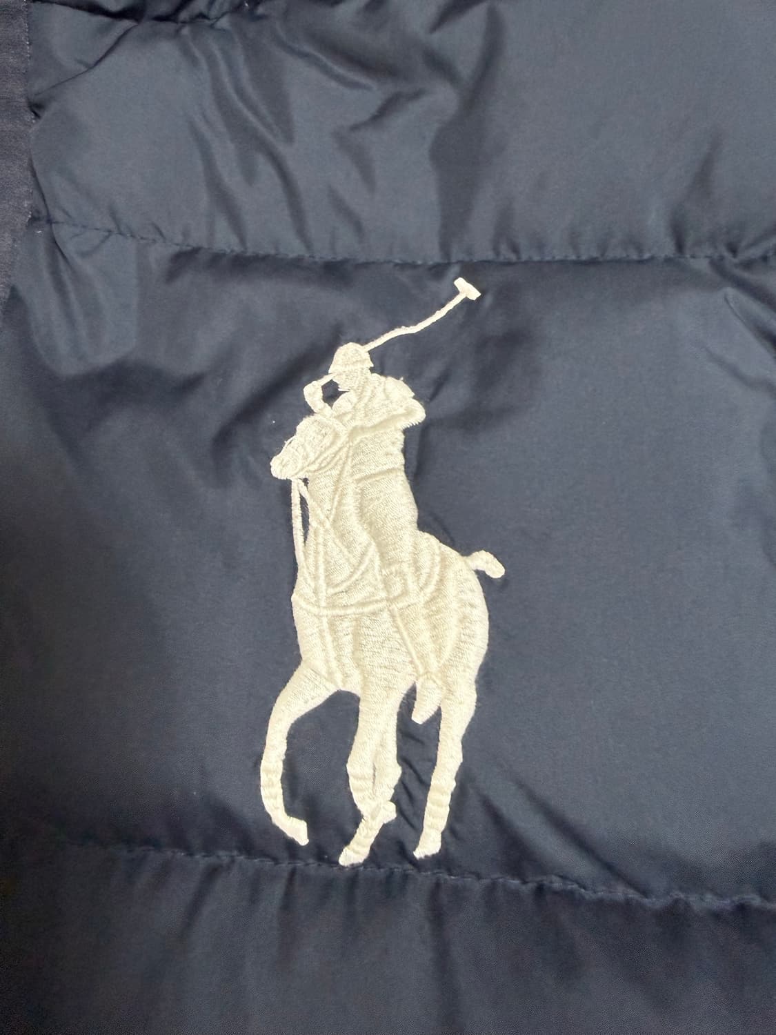 폴로 랄프로렌  빅포니 브리튼 패딩조끼 네이비 상품이미지5