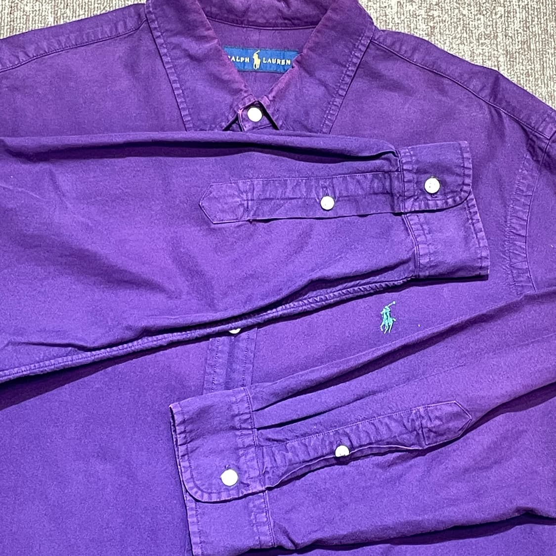 상품명 / (XL) POLO 폴로 랄프로렌 솔리드 셔츠 상품이미지8