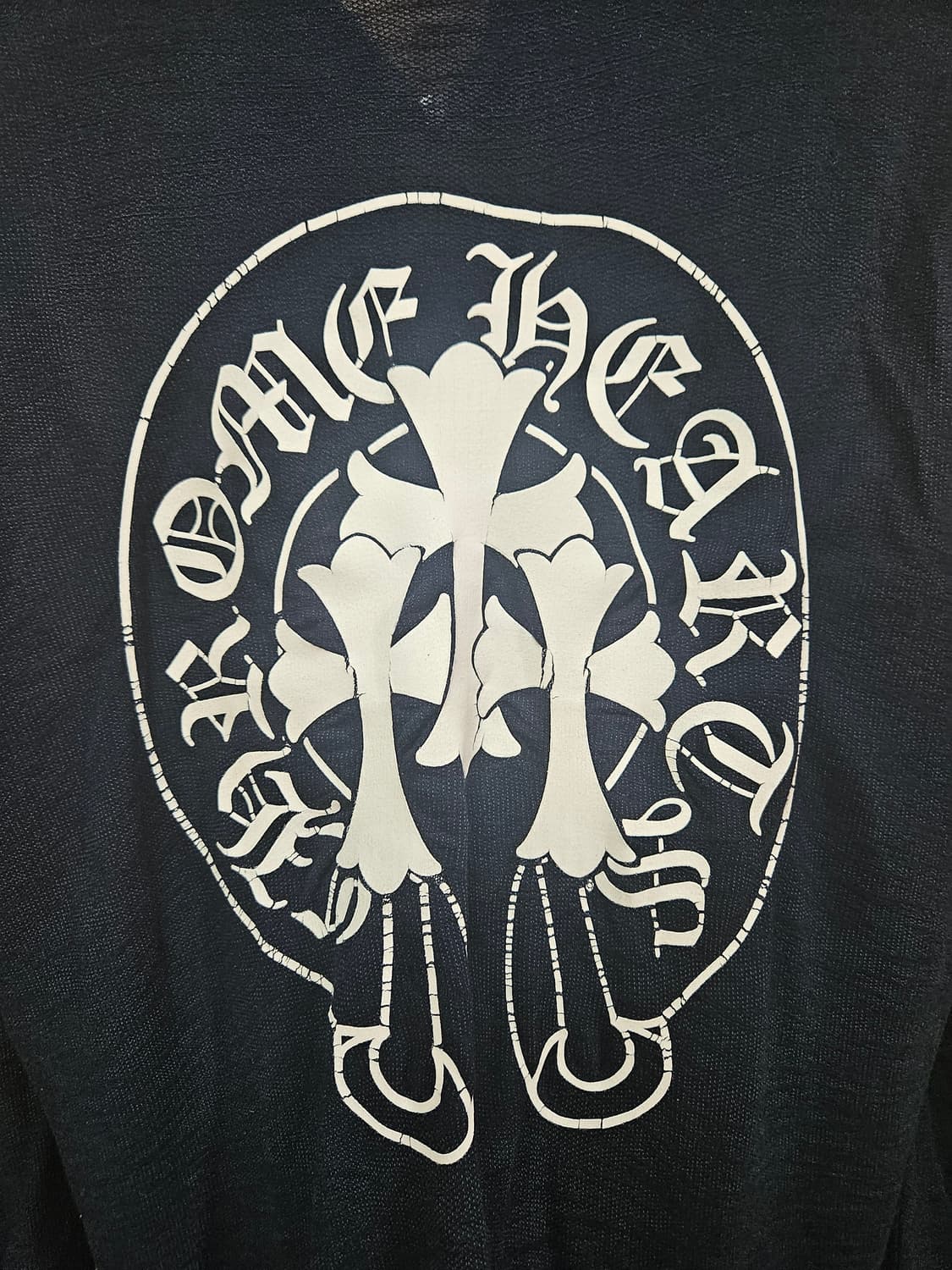 [M] 크롬하츠 세메터리 니트 후드집업 상품이미지2