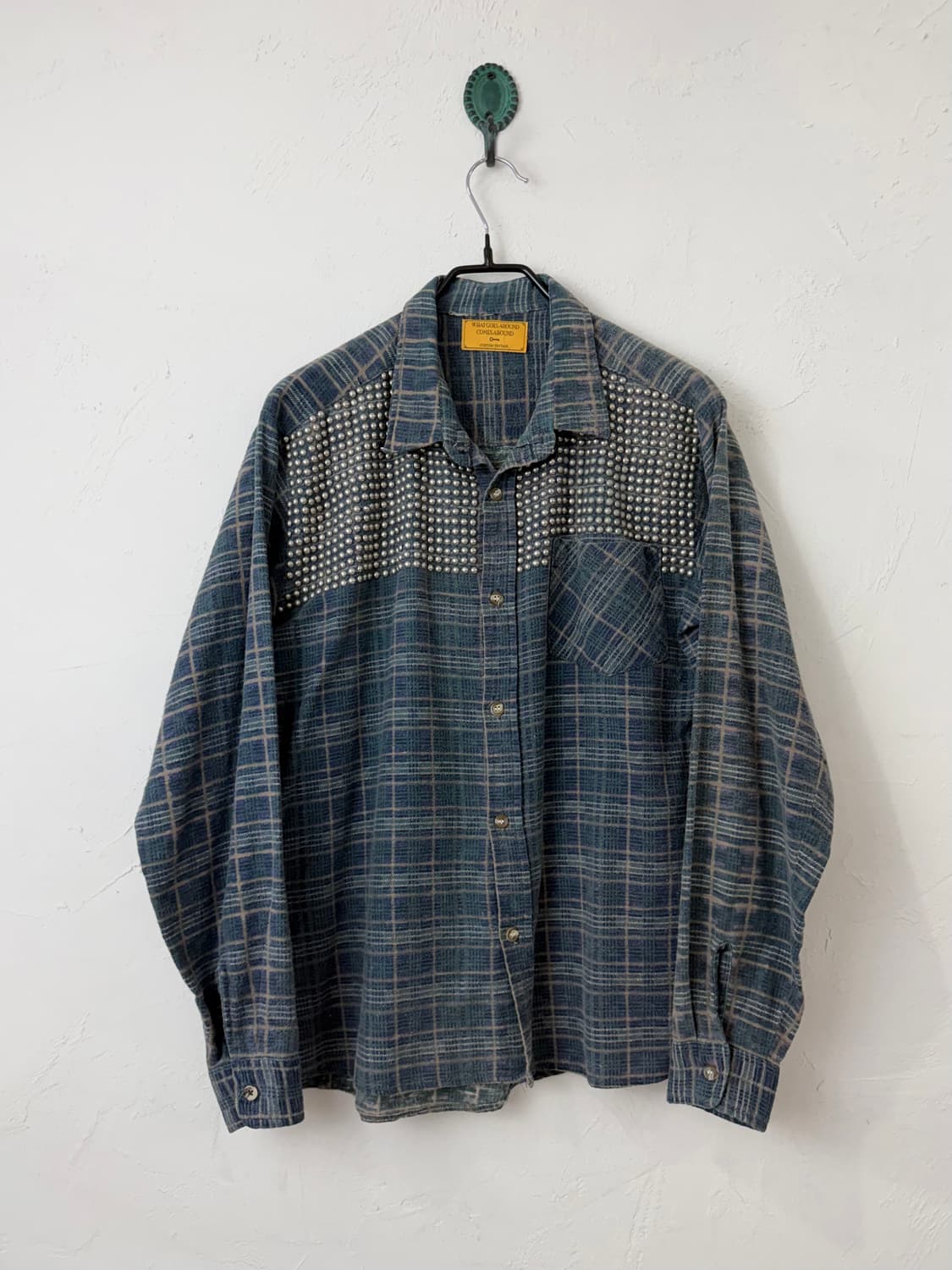 빈티지 스터드 커스텀 셔츠 (MADE IN USA) 상품이미지1