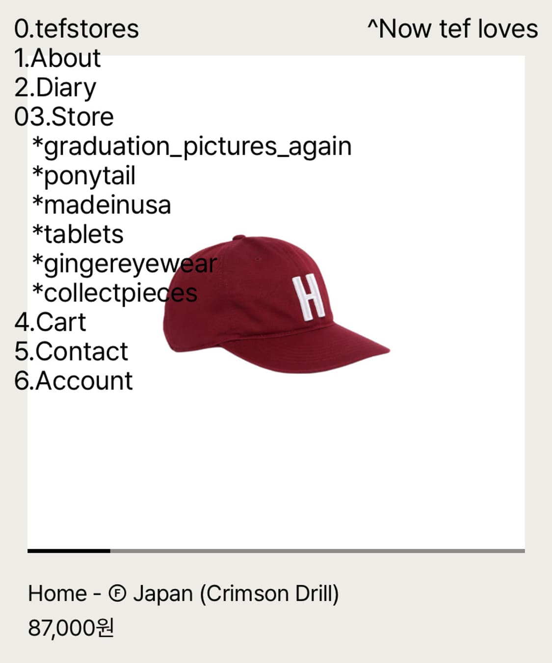 Home - Ⓕ Japan (Crimson Drill) L 상품이미지1