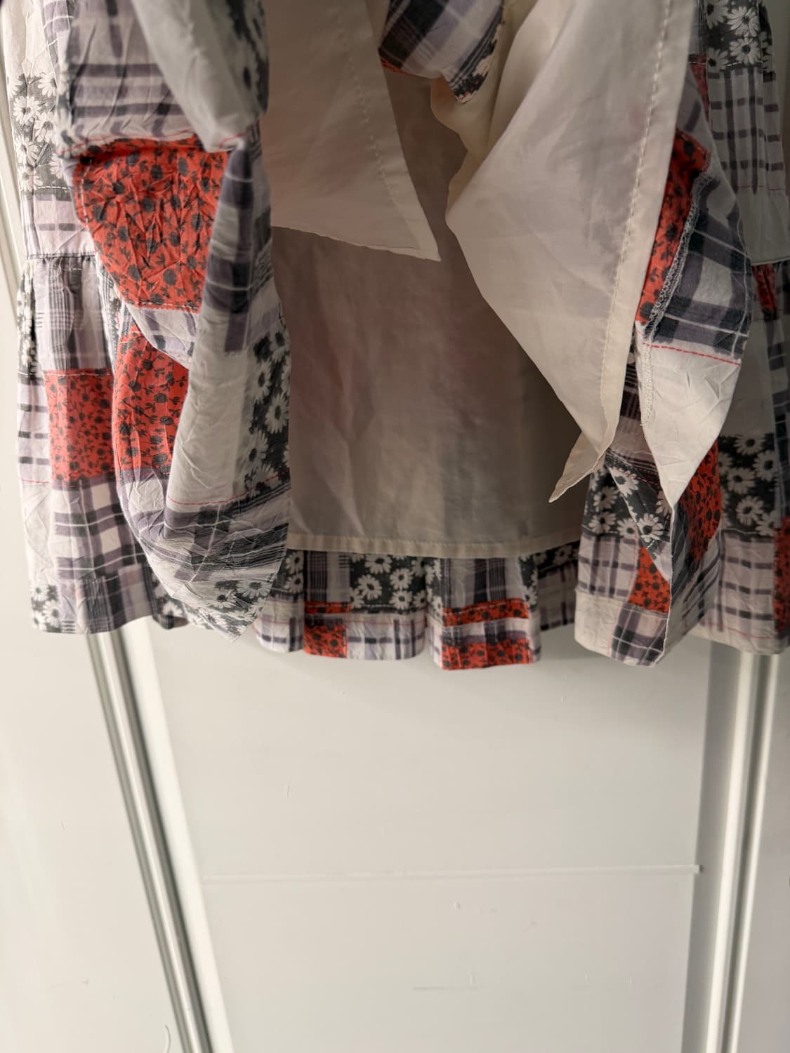 일본빈티지 패치워크 캉캉스커트 상품이미지7