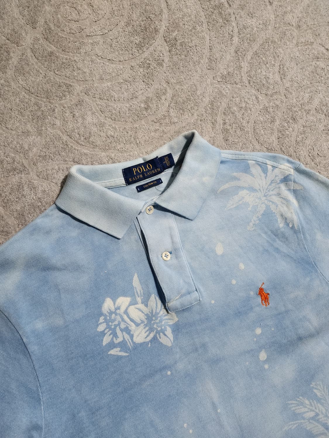 **폴로 랄프로렌 트로피컬 야자수 반팔 카라티 S 상품이미지2