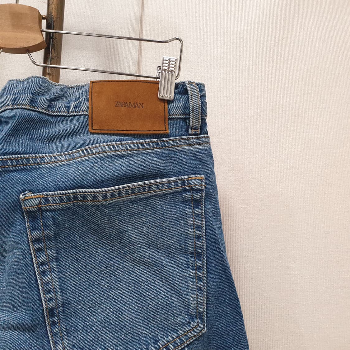 ZARA REGULAR 스트레이트 핏 진 청바지 34 상품이미지3