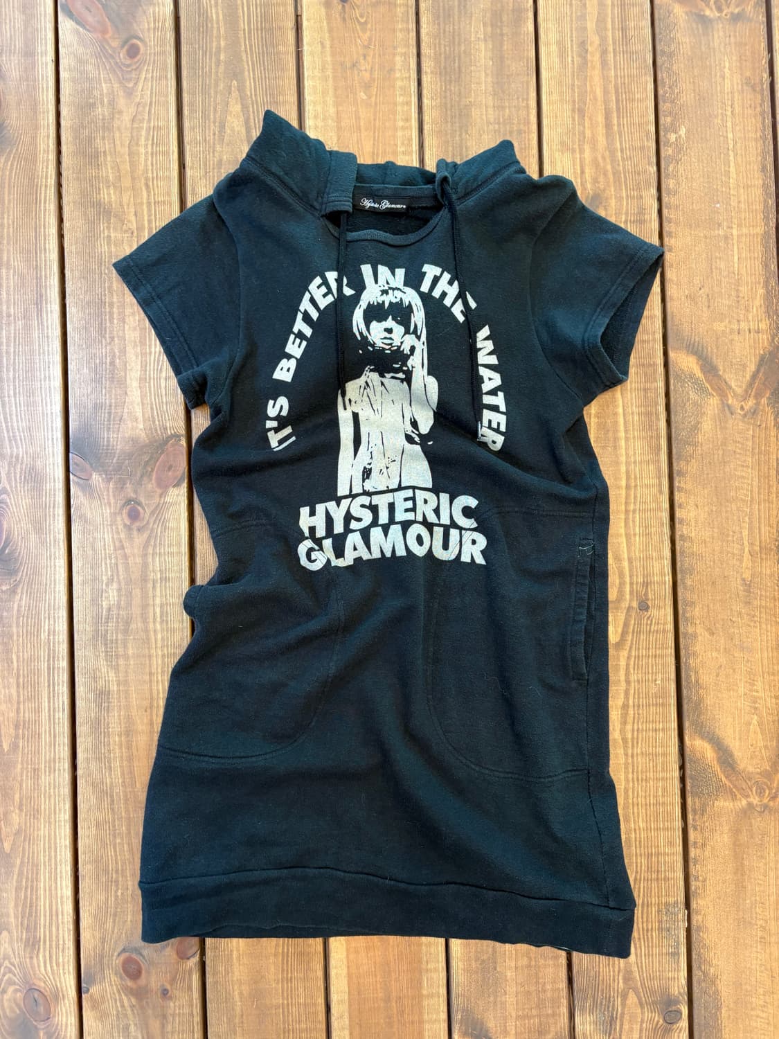 히스테릭글래머 반팔 후드 원피스 상품이미지8