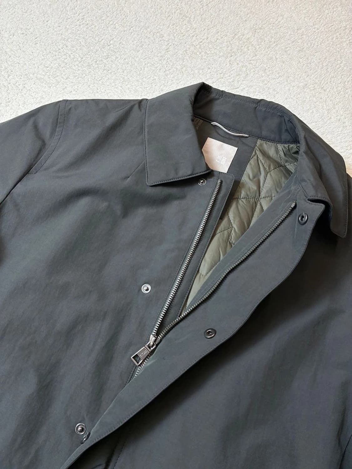 빈폴 20FW 비사이클 누빔 싱글 코트 PN6810 상품이미지3