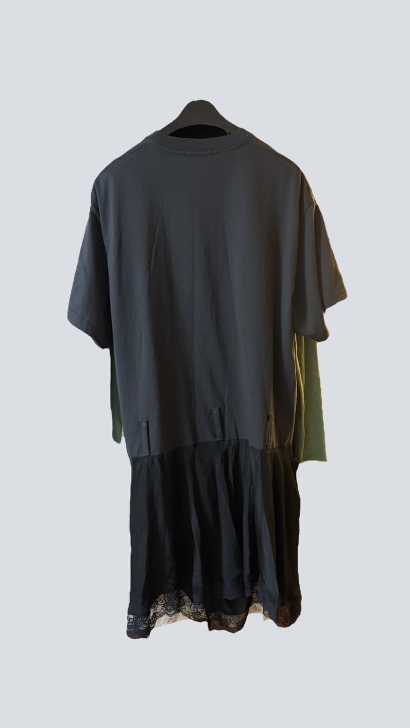 Lcdc 져지 원피스 차콜 LACE TRIM JERSEY DRESS 상품이미지6