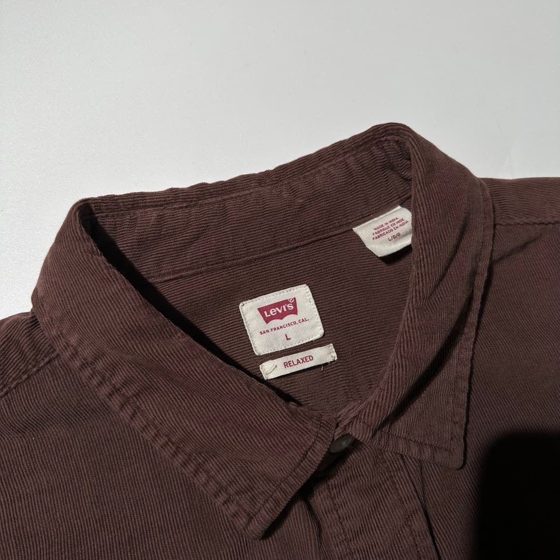 리바이스 코듀로이 웨스턴 워크 셔츠 상품이미지4