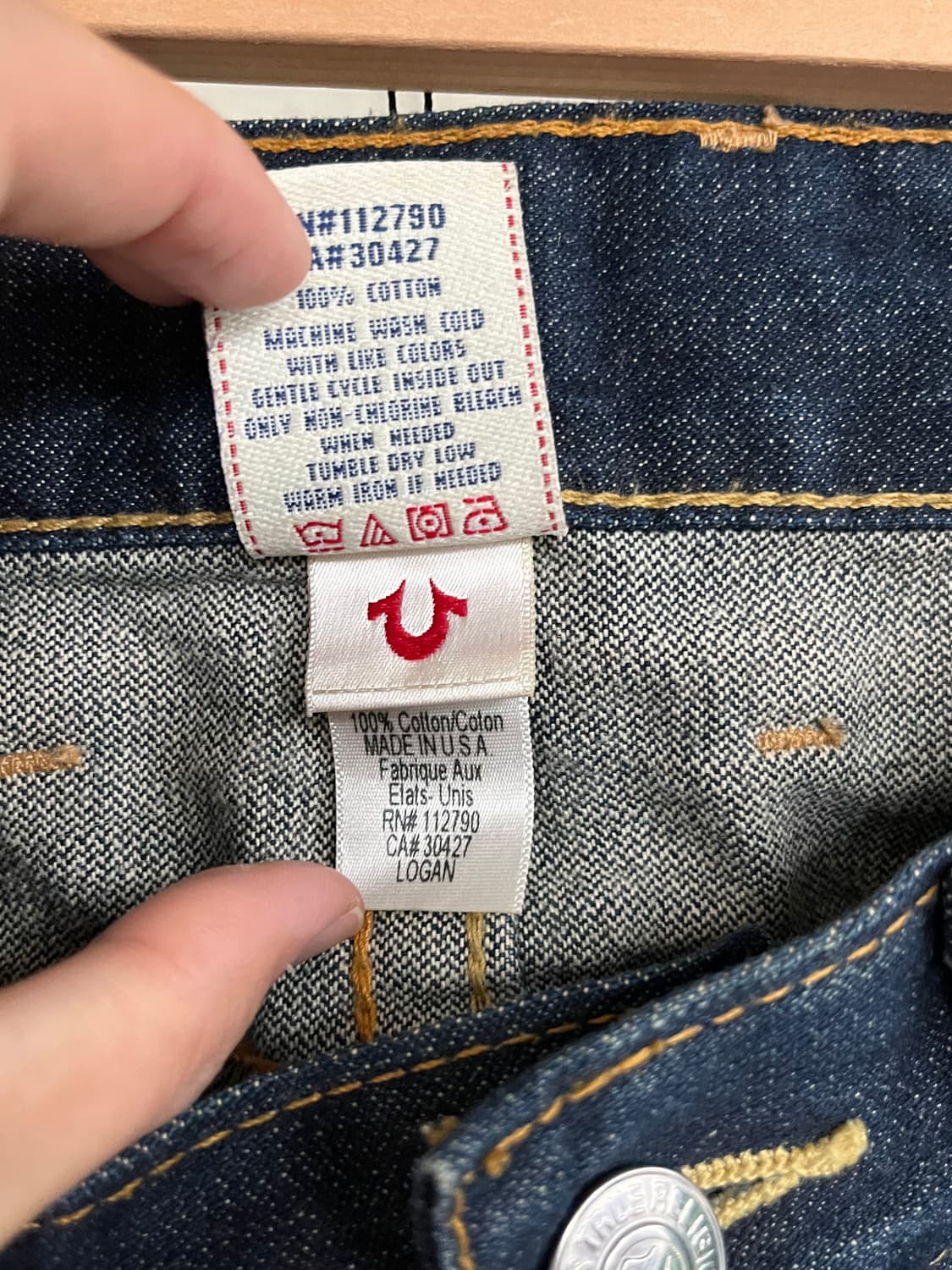 TRUE RELIGION LOGAN SUPER T DENIM PANTS 상품이미지8