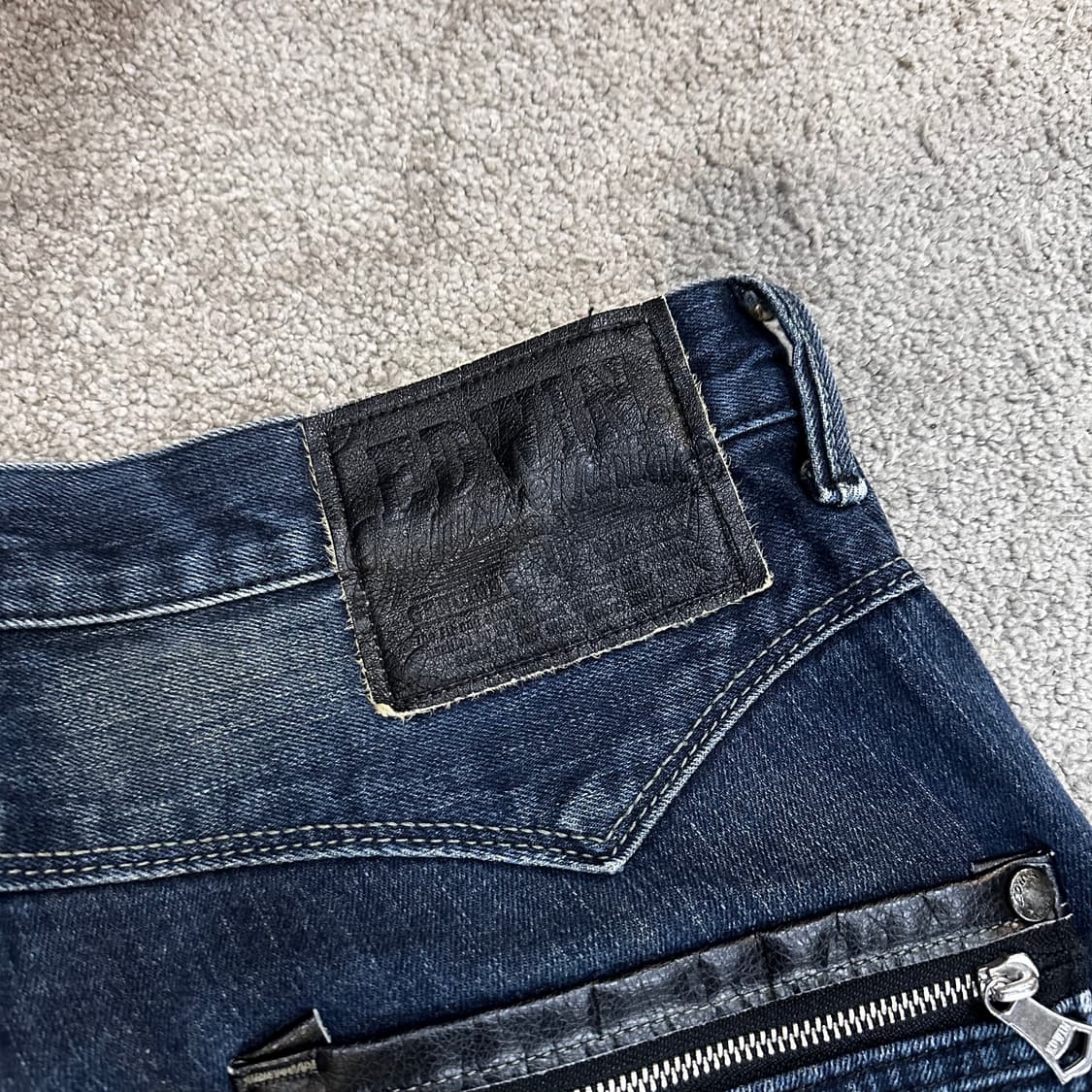 에드윈 EXS402 워싱 데님 팬츠32 상품이미지2