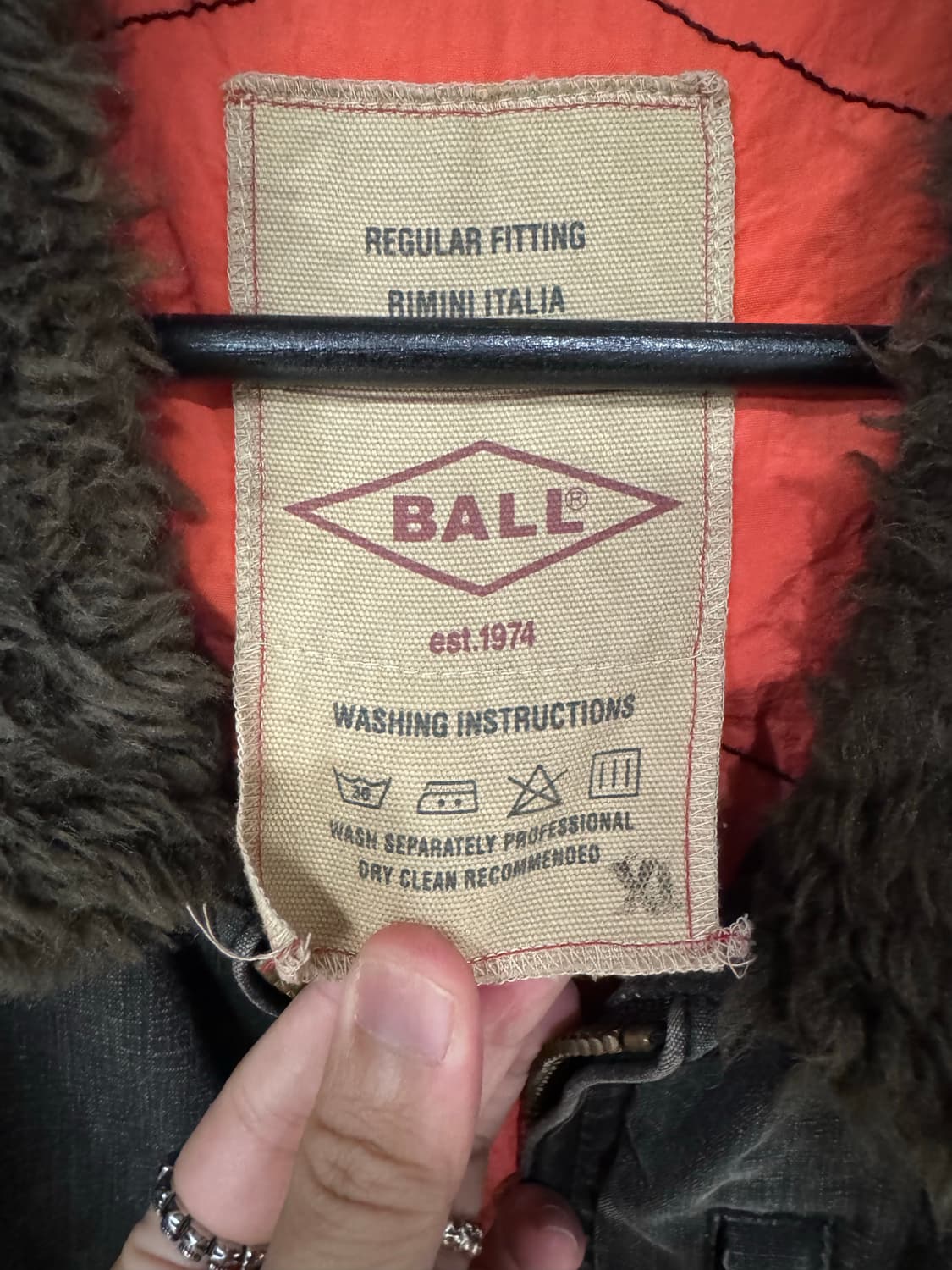 Ball 퍼 카라 디트로이트 자켓 상품이미지6