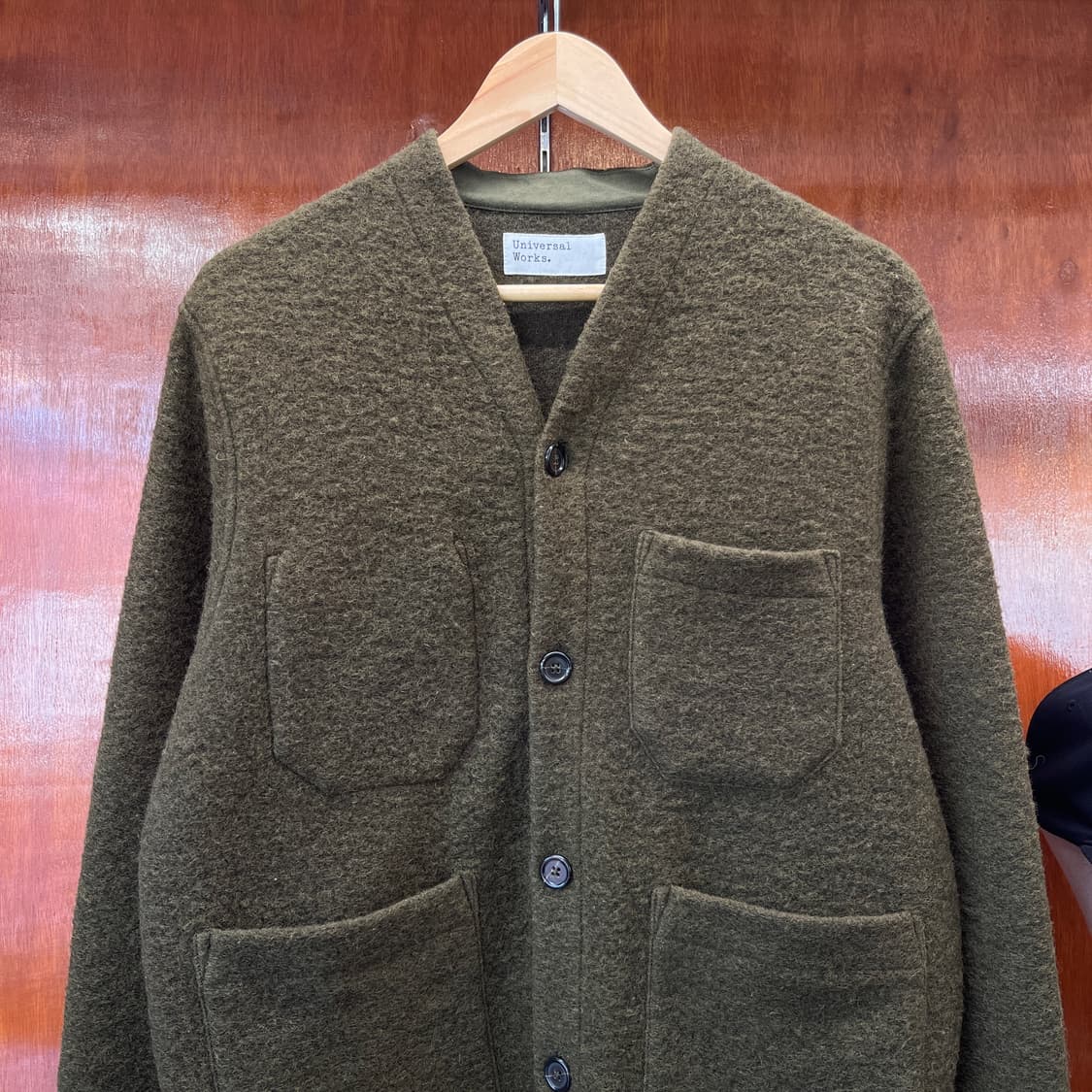 유니버셜웍스 울 플리스 가디건  [ 100 ] 상품이미지2