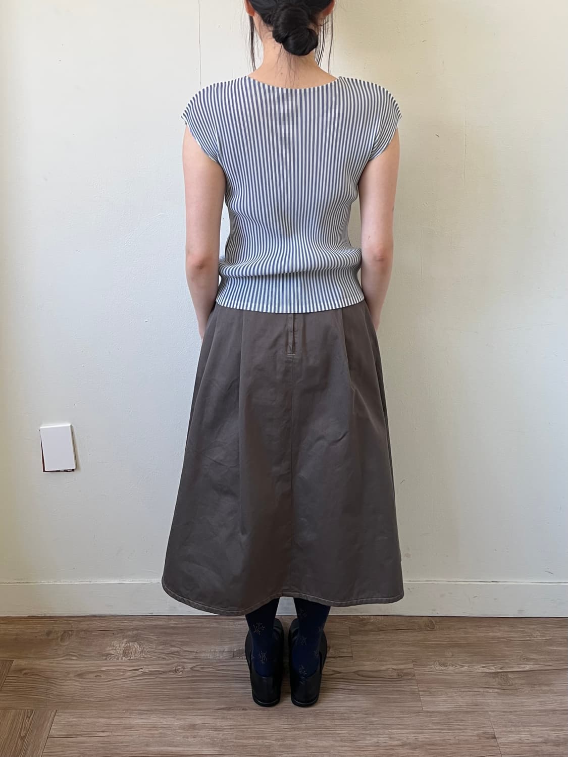 SOMETHING 핀턱 스커트 상품이미지10