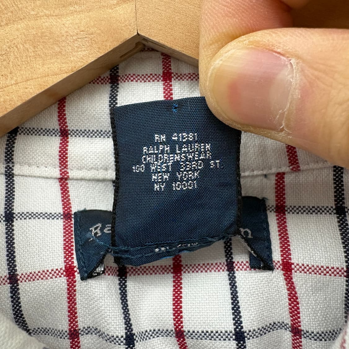 폴로 랄프로렌 체크 긴팔 셔츠 남성 L 상품이미지7