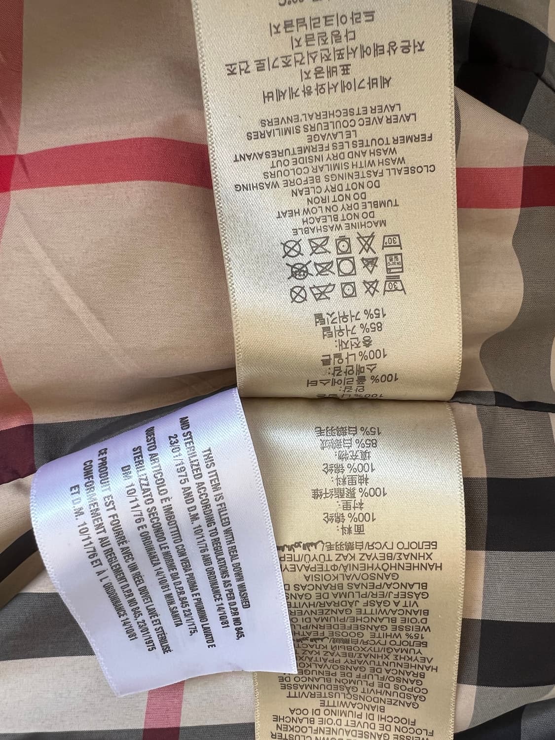 버버리 여성 베이지 트렌치패딩점퍼 다운패딩점퍼 상품이미지10