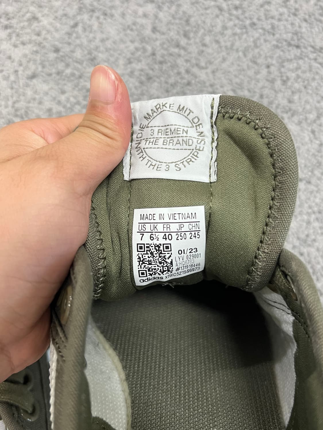 (250) 아디다스 니짜 로우 올리브 상품이미지3