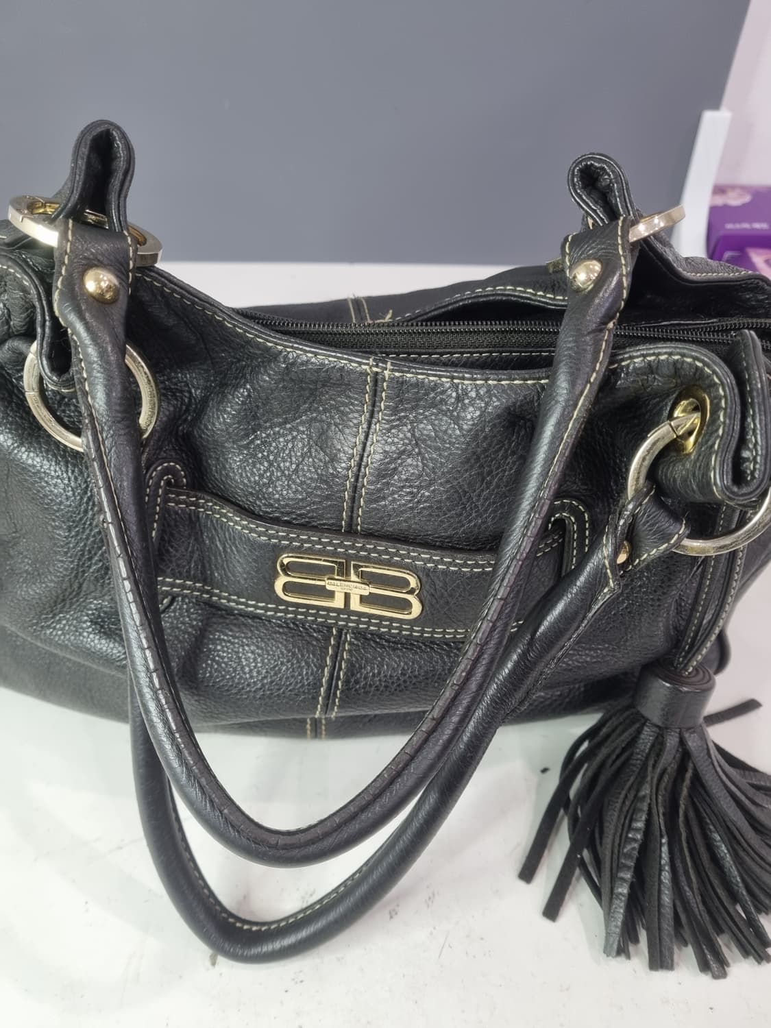 발렌시아가 00s 테슬 숄더백 상품이미지7