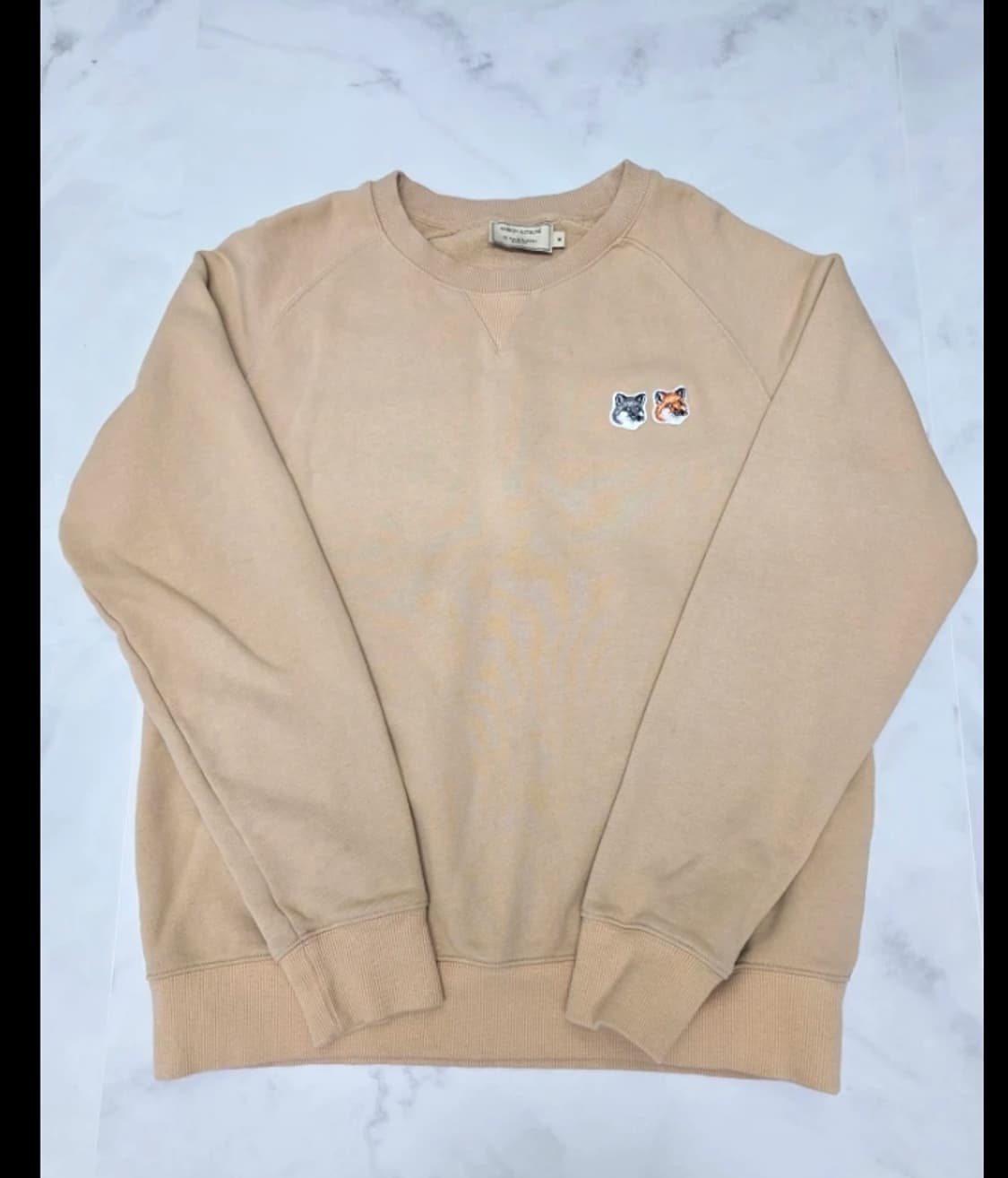 정품 메종키츠네 더블 폭스 맨투맨95 상품이미지1