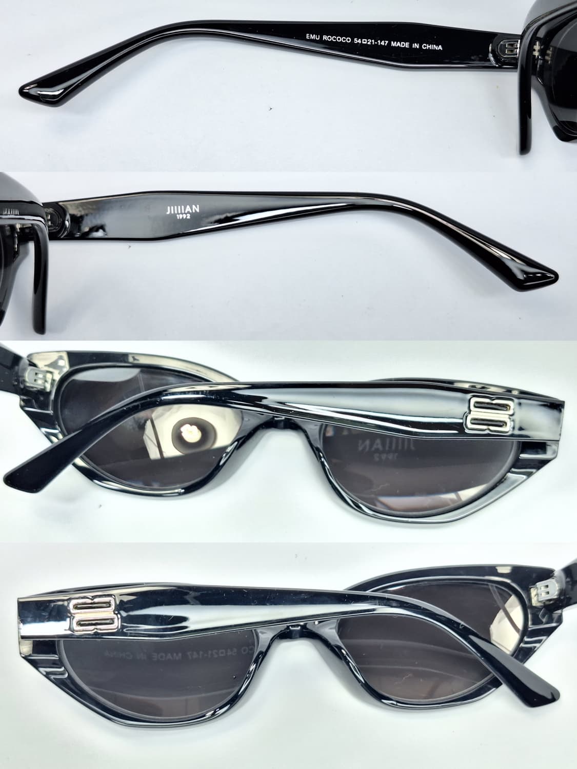 JIIIIAN 1992 EMU ROCOCO 캣아이 긱시크 안경테&선글라스 상품이미지4