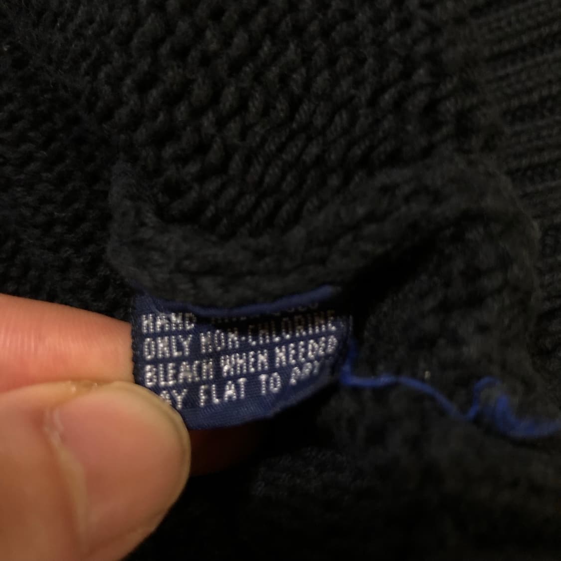 폴로 랄프로렌 니트 블랙 라운드넥 상품이미지4