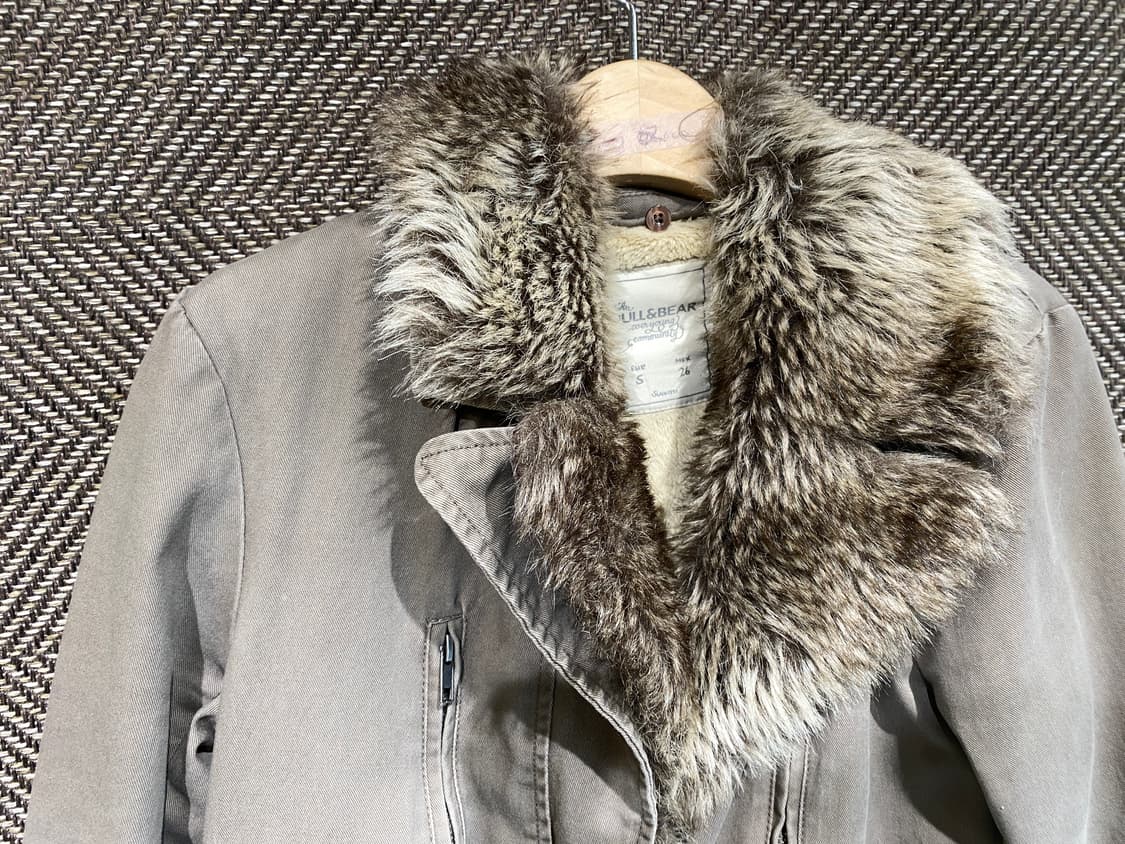 빈티지워싱 퍼자켓 상품이미지4