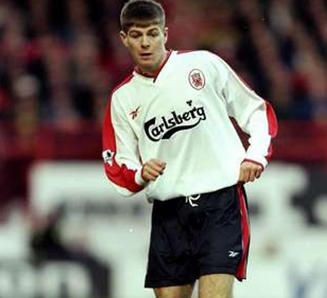 98-99 리버풀 어웨이 No.28 스티븐 제라드 상품이미지10