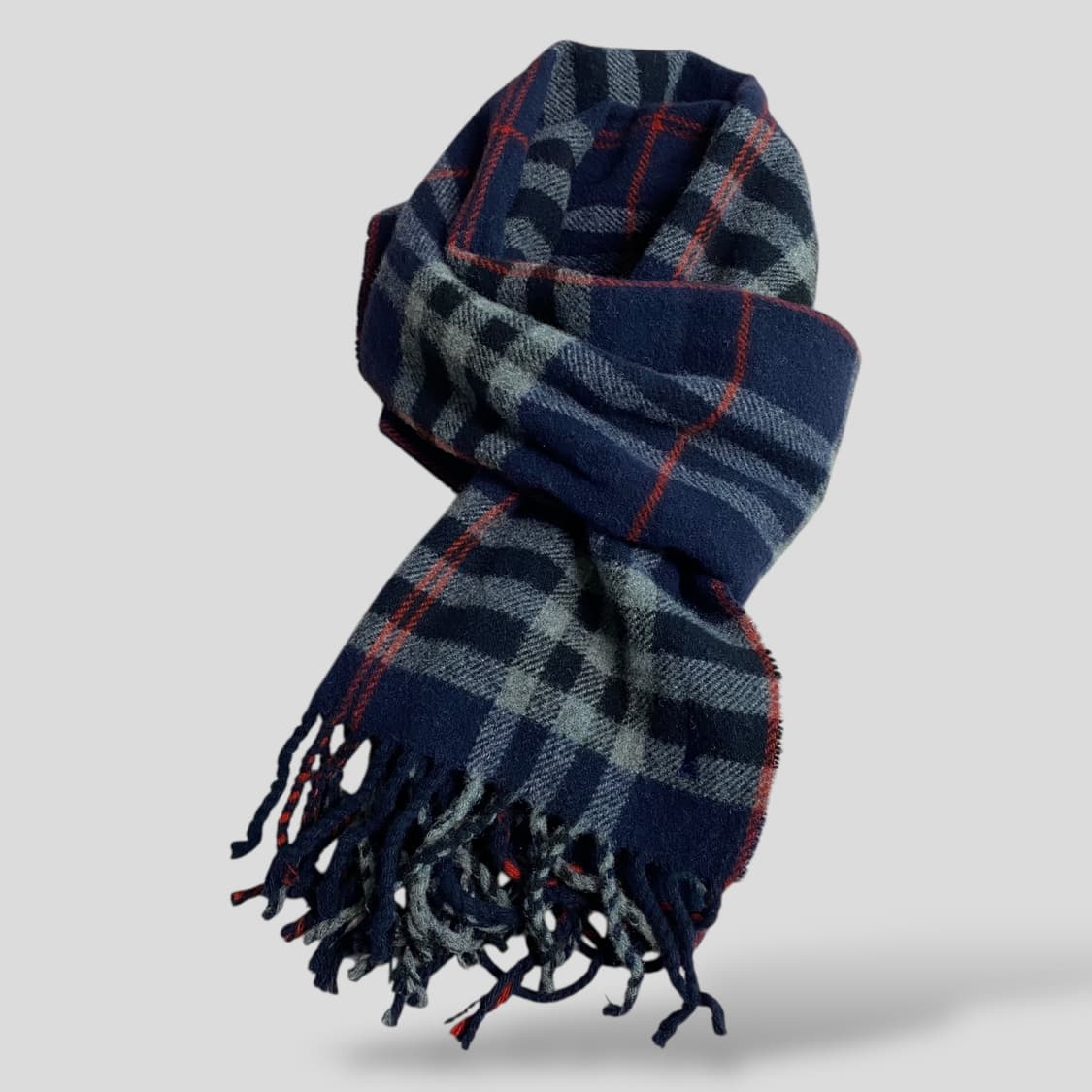 (OS)EAST BOY 이스트보이 체크 램스울 머플러 상품이미지1