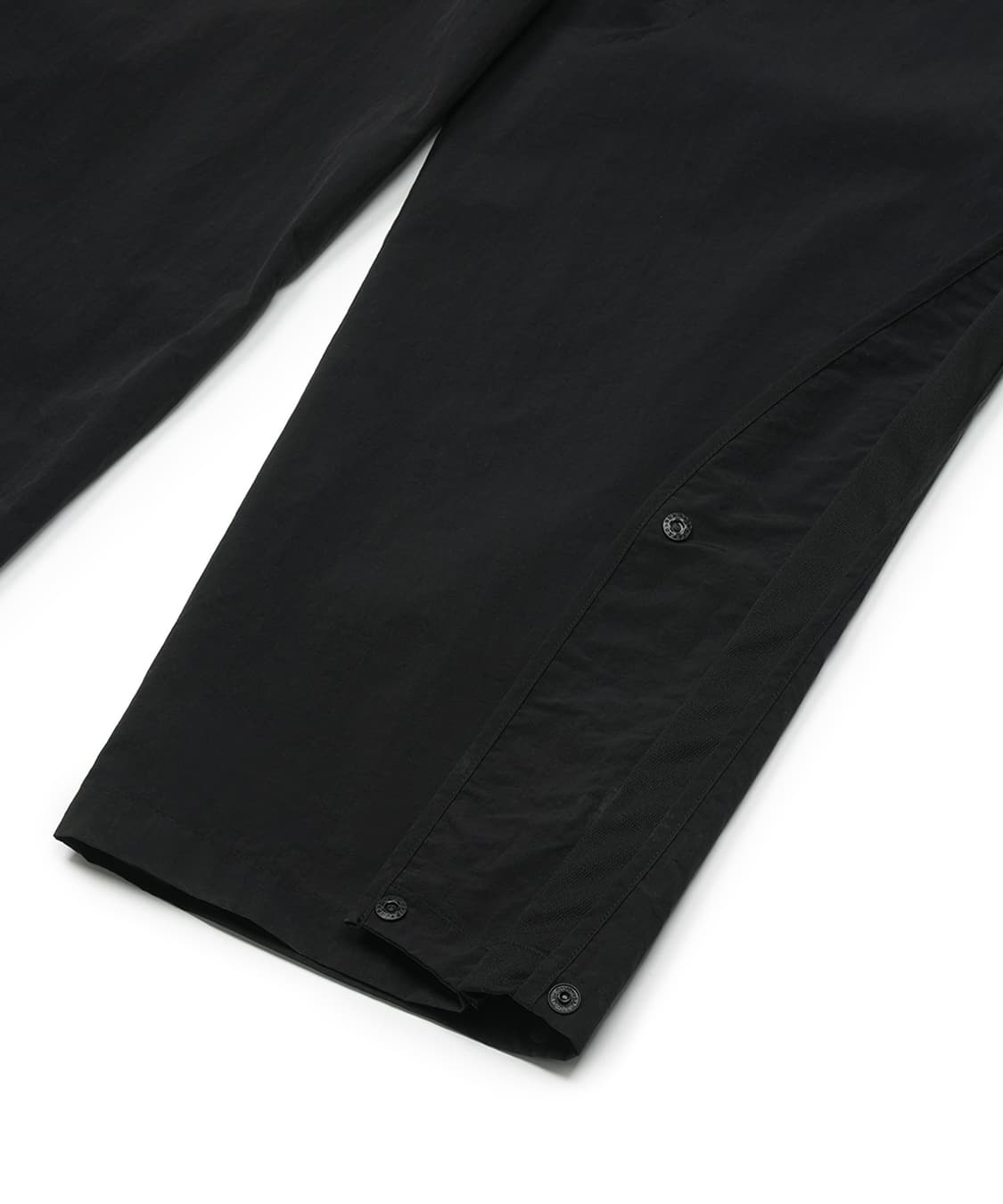 산산기어 26SS 사이드플랩트랙팬츠 블랙 상품이미지7