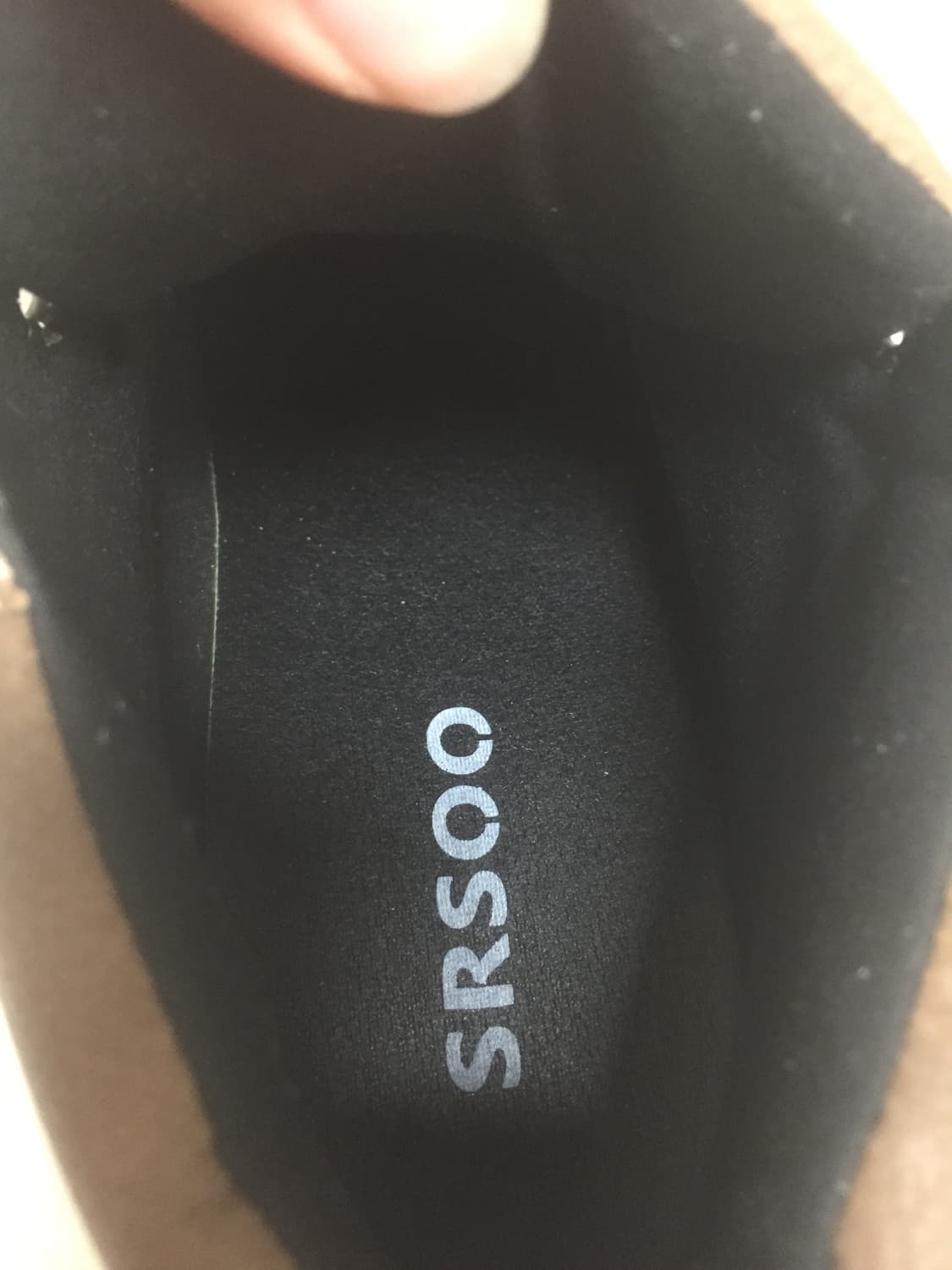 스웨이드 통굽 워커 브라운 240 상품이미지3