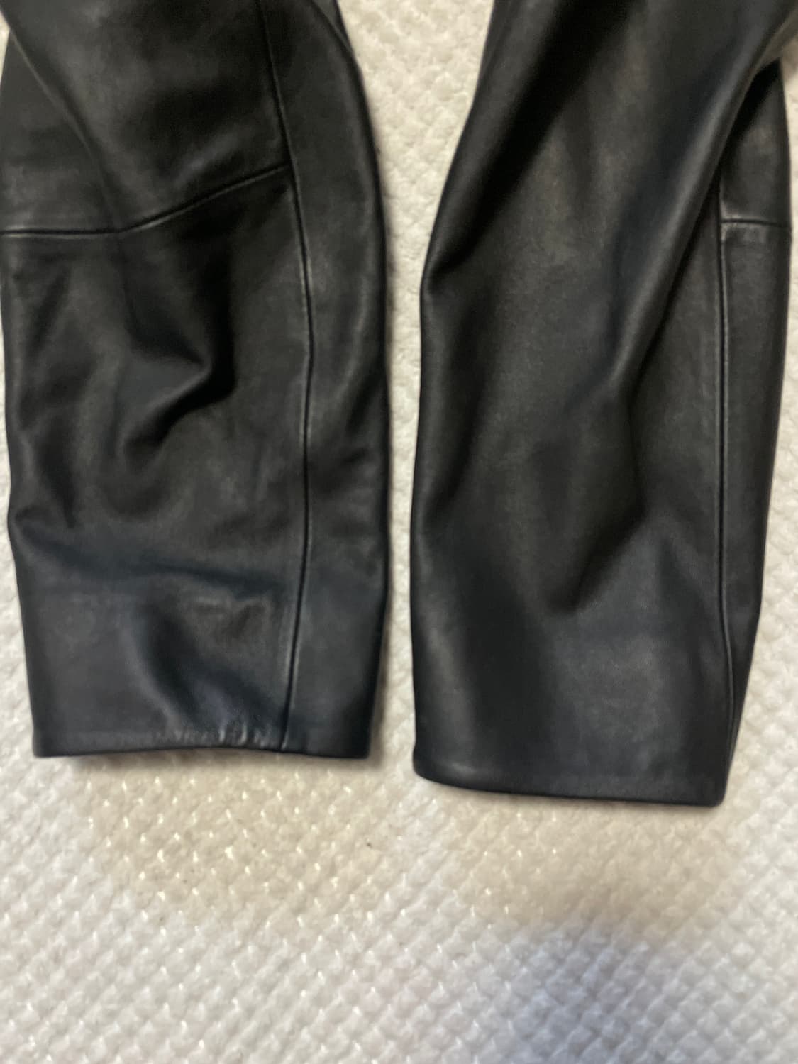 YEARS AGO 이얼즈어고 램스킨 양가죽 레더 블루종 자켓 상품이미지6