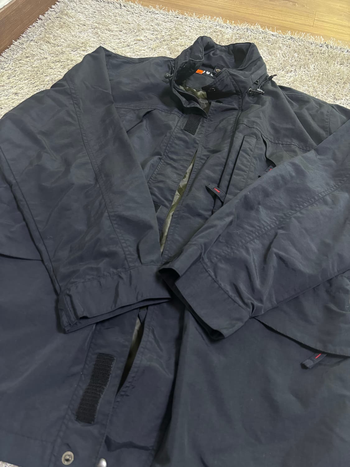 일본판 준코코시노 2중 바람막이자켓 사이즈 105 상품이미지2