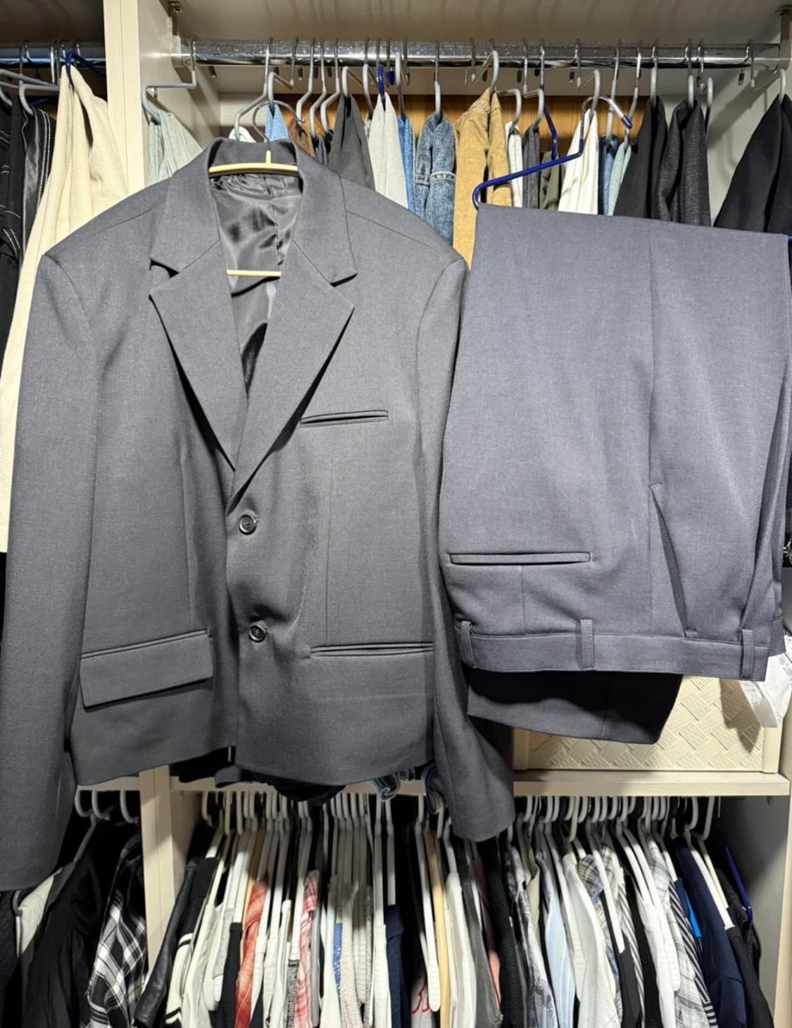 효지 수트 셋업 상품이미지3