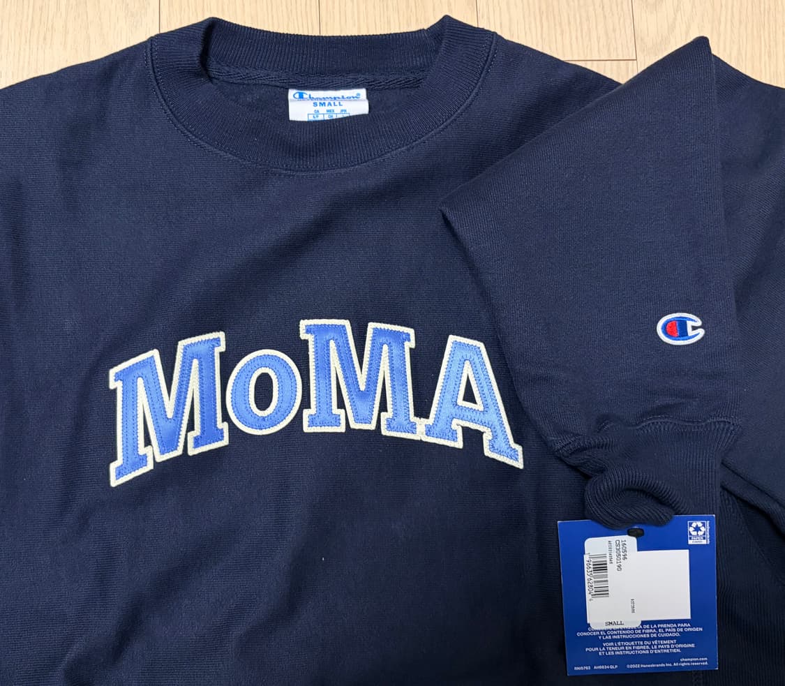 새상품) 챔피온 모마디자인 맨투맨 네이비 S 상품이미지2