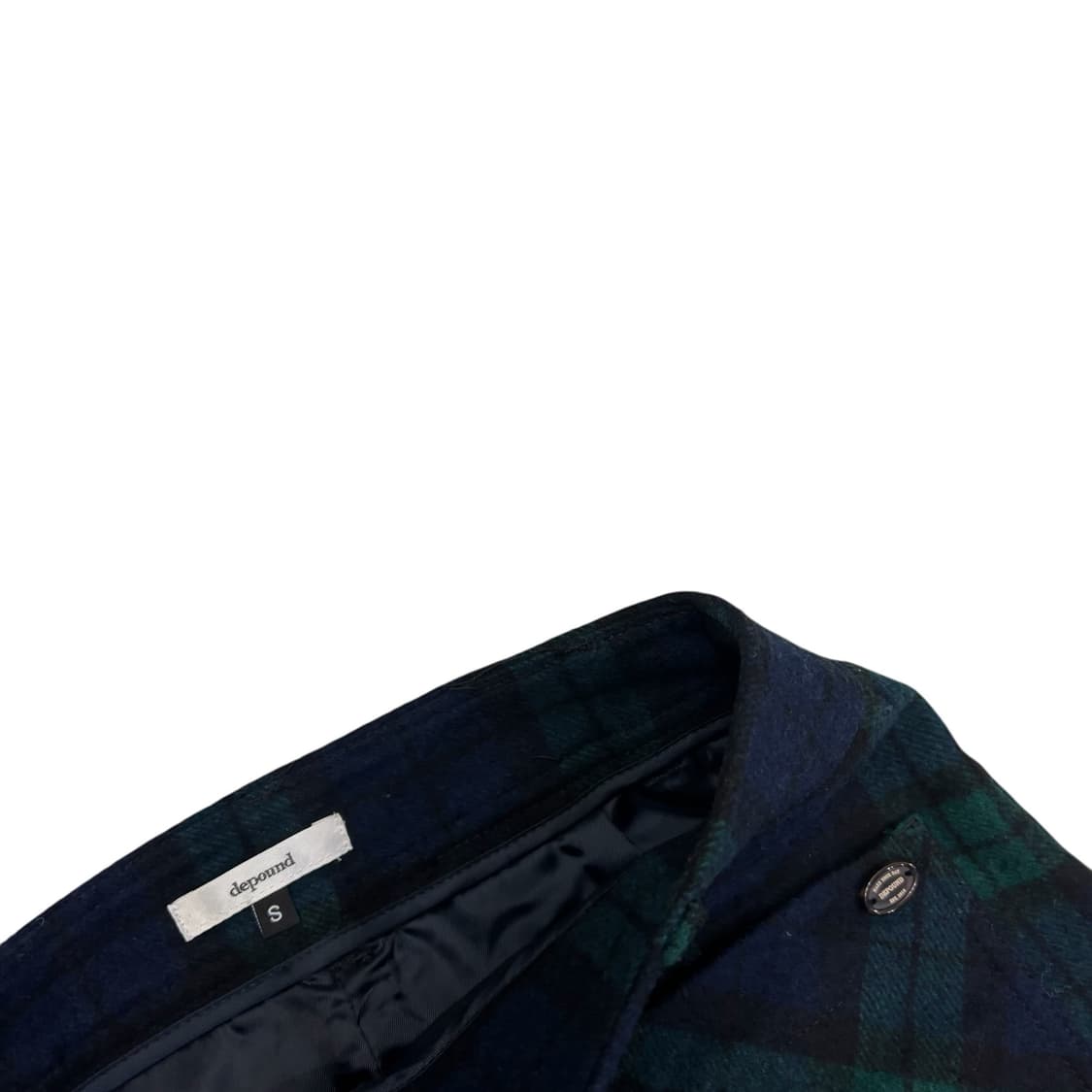 드파운드 24fw 타탄체크 울 스커트 상품이미지3