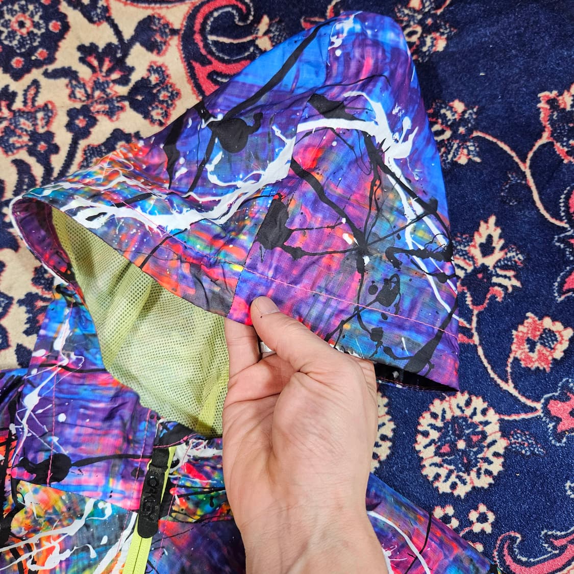 오클리(OAKLEY) 파일럿 팩토리 그라데이션 바람막이 M size 상품이미지5